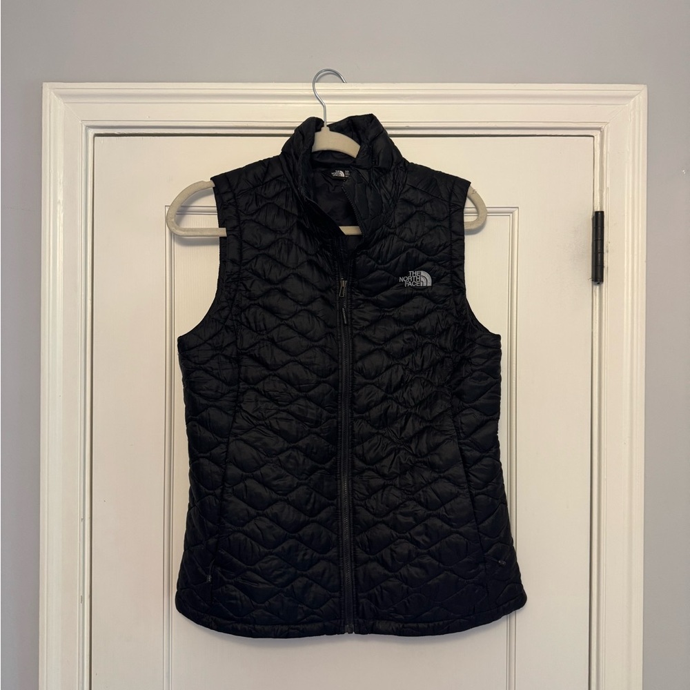 The North Face Black Quilted Vest